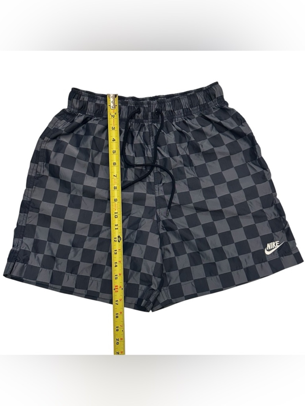 Nike Standard Fit Checkered Men’s Swim Trunk Size S